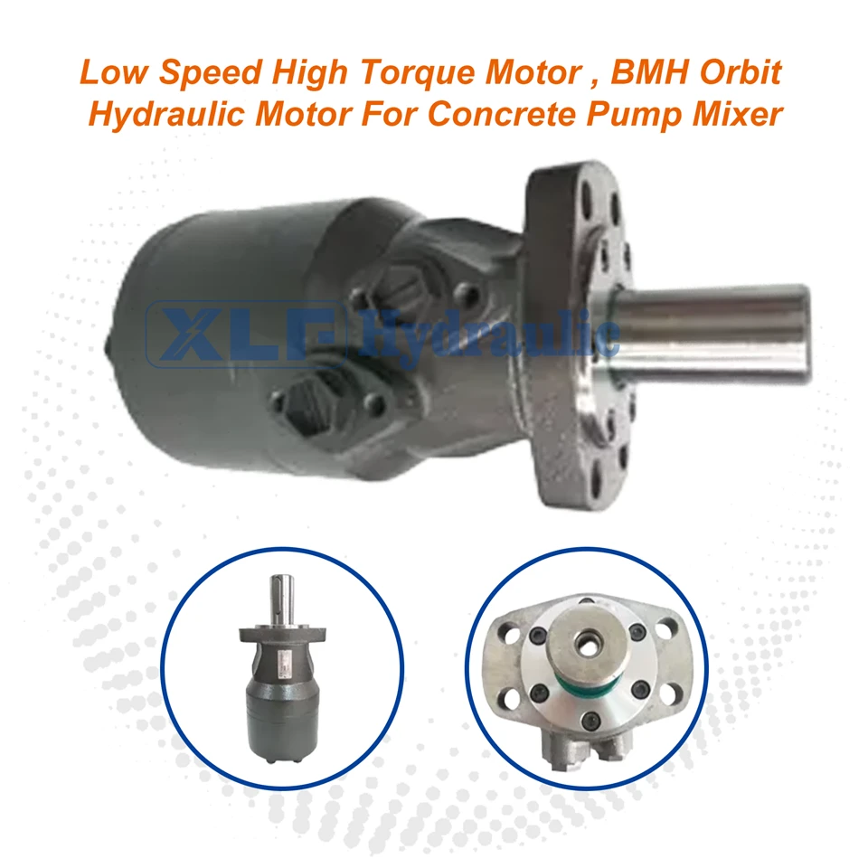 BMH Orbit Hydraulic Motor - LSHT (Low Speed High Torque) For Concrete Pump Mixer