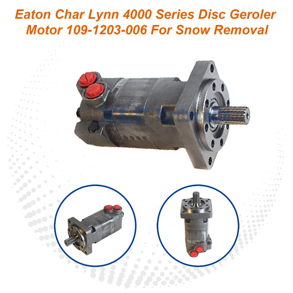 Eaton Char Lynn 4000 シリーズ 109-1203-006 ディスク Geroler 油圧モーター - 除雪用高トルク